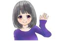 △△が描いたサンプルの絵、2018年